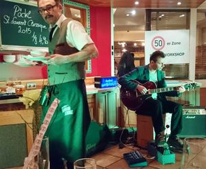 Live Musik Geburtstagsfeier Wien Oberlaa Panoramaschenke Gitarre Hintergrundmusik Charlie Kager